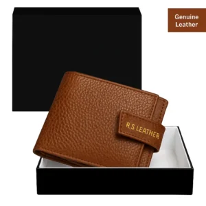 Classic Bi-Fold Genuine Leather Wallet for Men (RWL 504)