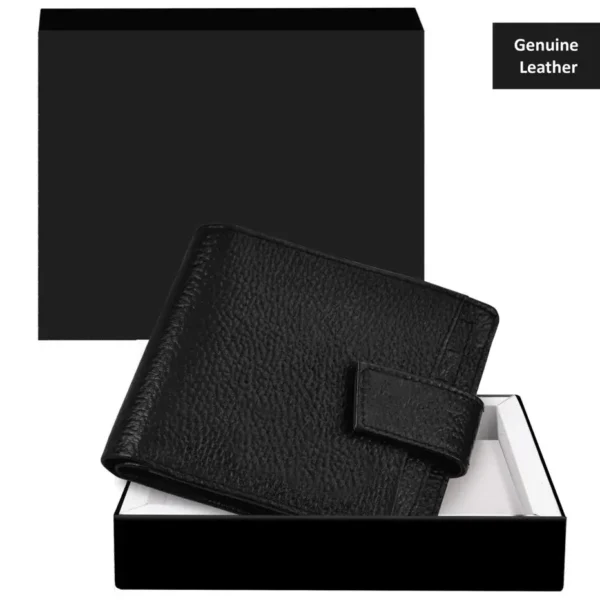 Classic Bi-Fold Genuine Leather Wallet for Men (RWL 502)